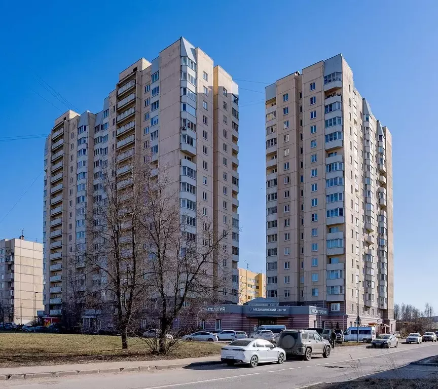 1-к кв. Санкт-Петербург ул. Тельмана, 41к1 (35.3 м) - Фото 2