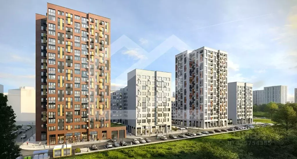 Торговая площадь в Москва Дзен-кварталы жилой комплекс (79 м) - Фото 1