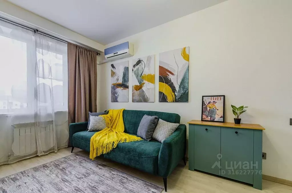 1-к кв. Чувашия, Чебоксары Ярославская ул., 72 (35.0 м) - Фото 1