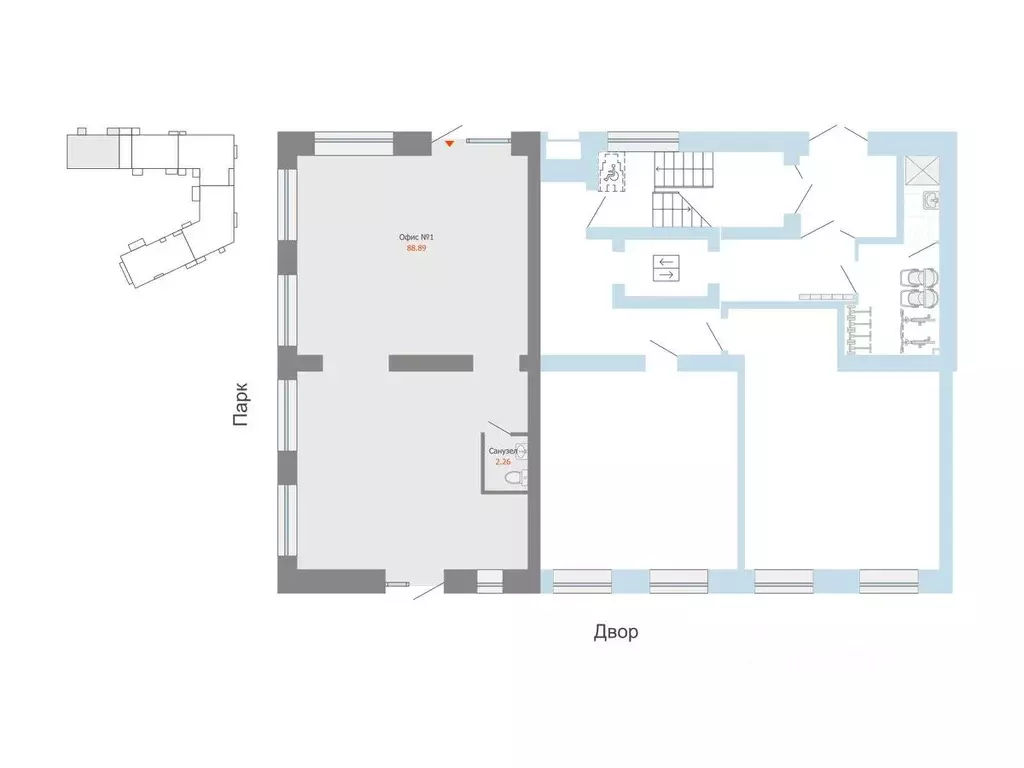 Помещение свободного назначения в Свердловская область, Екатеринбург ... - Фото 2