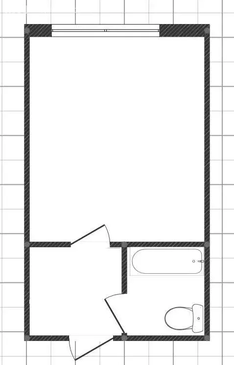 1-комнатная квартира: Липецк, улица Космонавтов, 18 (14.6 м) - Фото 1