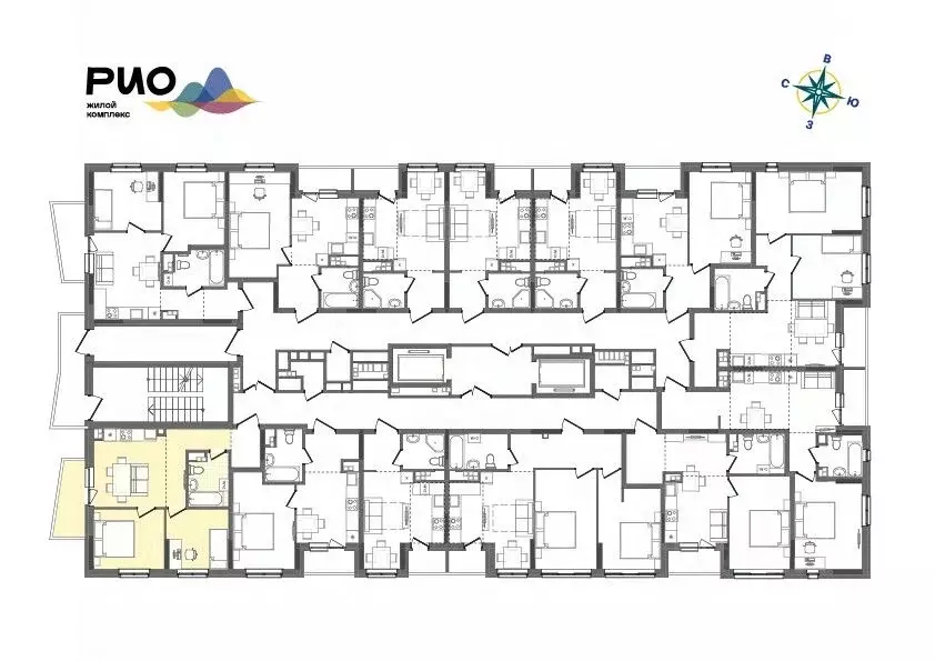 2-к кв. Удмуртия, Ижевск Магистральная ул., 4к2 (47.82 м) - Фото 2