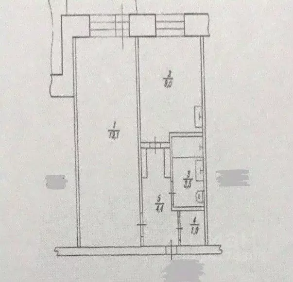 1-к кв. Свердловская область, Новоуральск Промышленная ул., 2А (37.0 ... - Фото 2