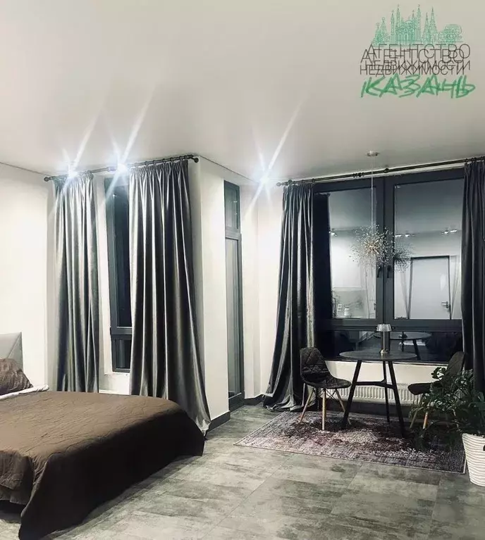 1-к кв. Татарстан, Казань ул. Алексея Козина, 8 (30.3 м) - Фото 1