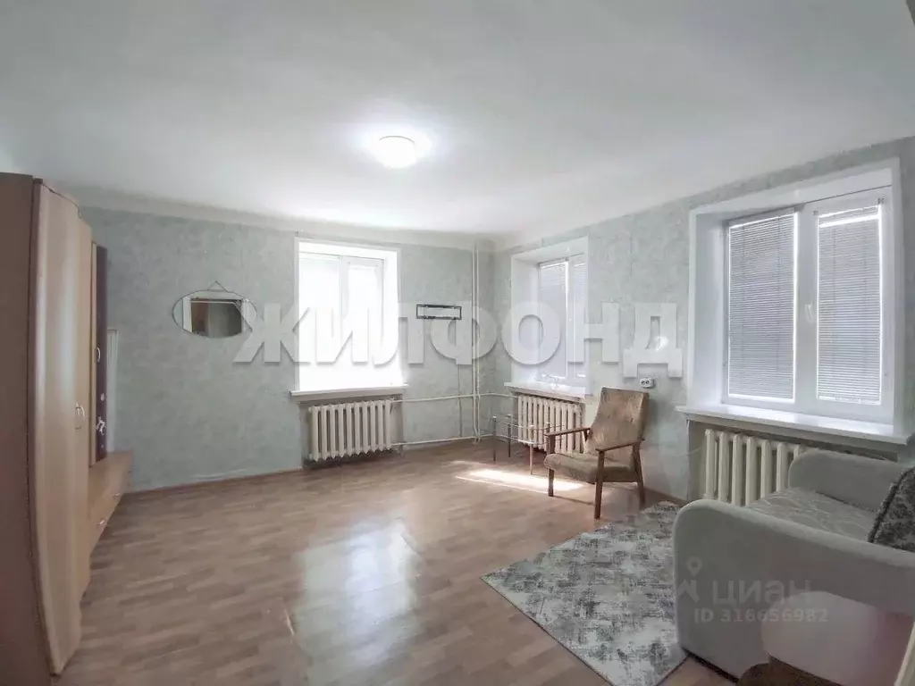 1-к кв. Новосибирская область, Новосибирск Крестьянская ул., 18Б (30.1 ... - Фото 0