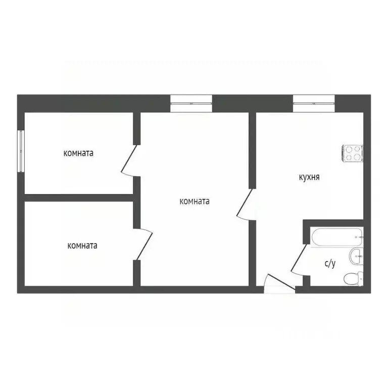 Дом в Курганская область, Курган Фестивальная ул., 36 (50 м) - Фото 2