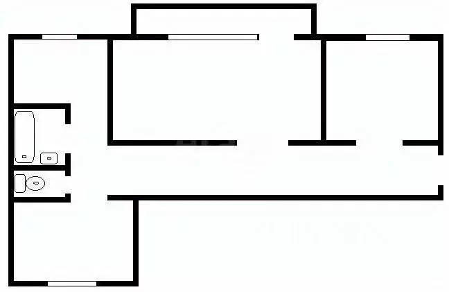 3-к кв. Тульская область, Тула Староникитская ул., 105 (61.1 м) - Фото 1