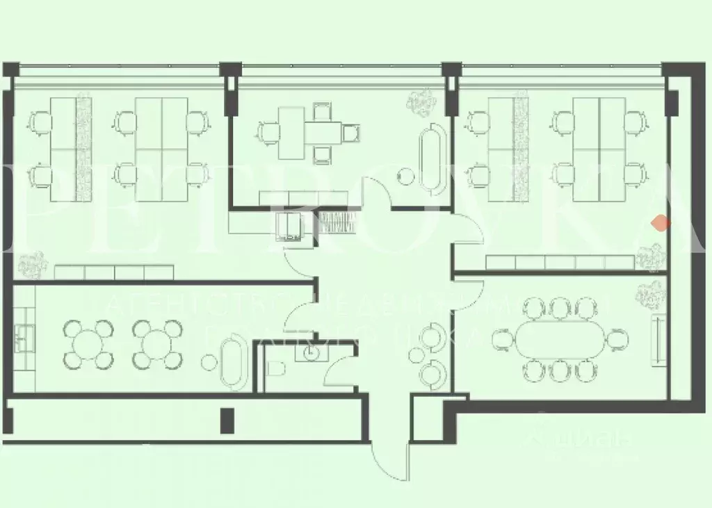 Офис в Москва проезд 3-й Марьиной рощи, 40С3 (141 м) - Фото 2