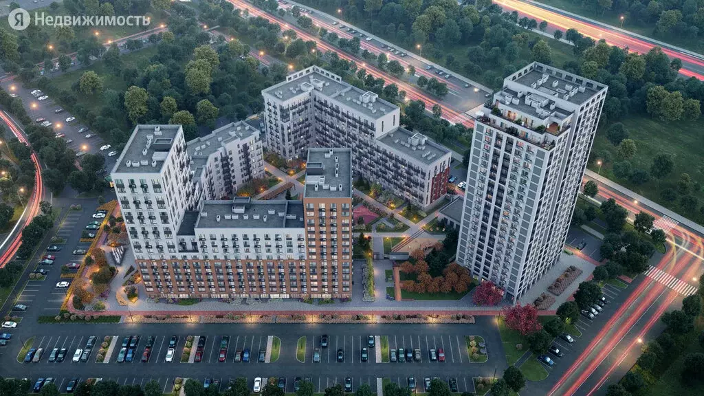 1-комнатная квартира: Тюмень, улица Василия Подшибякина, 9 (41.21 м) - Фото 0