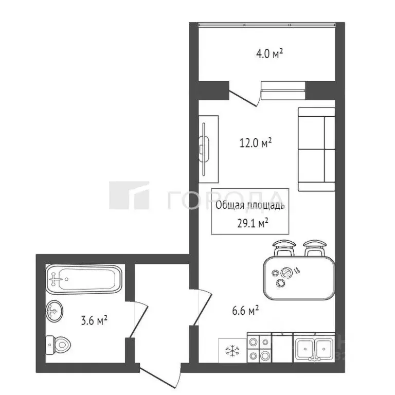 Студия Новосибирская область, Новосибирский район, Мочищенский ... - Фото 2