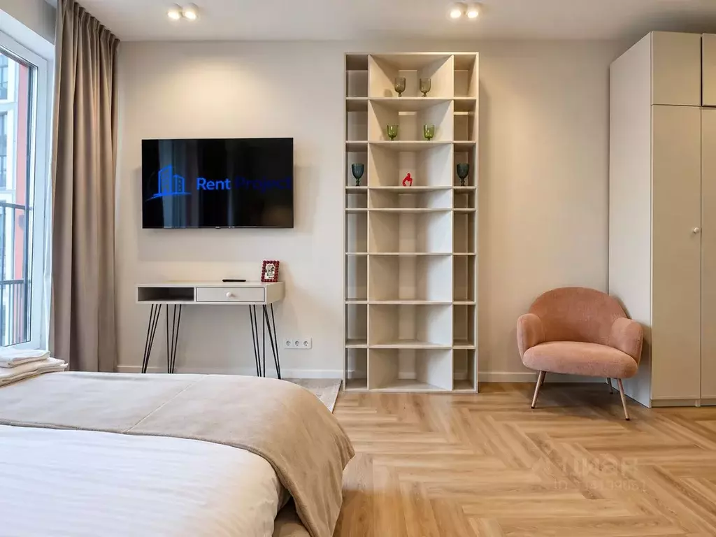 Студия Москва Новоостаповская ул., 20 (27.5 м) - Фото 1