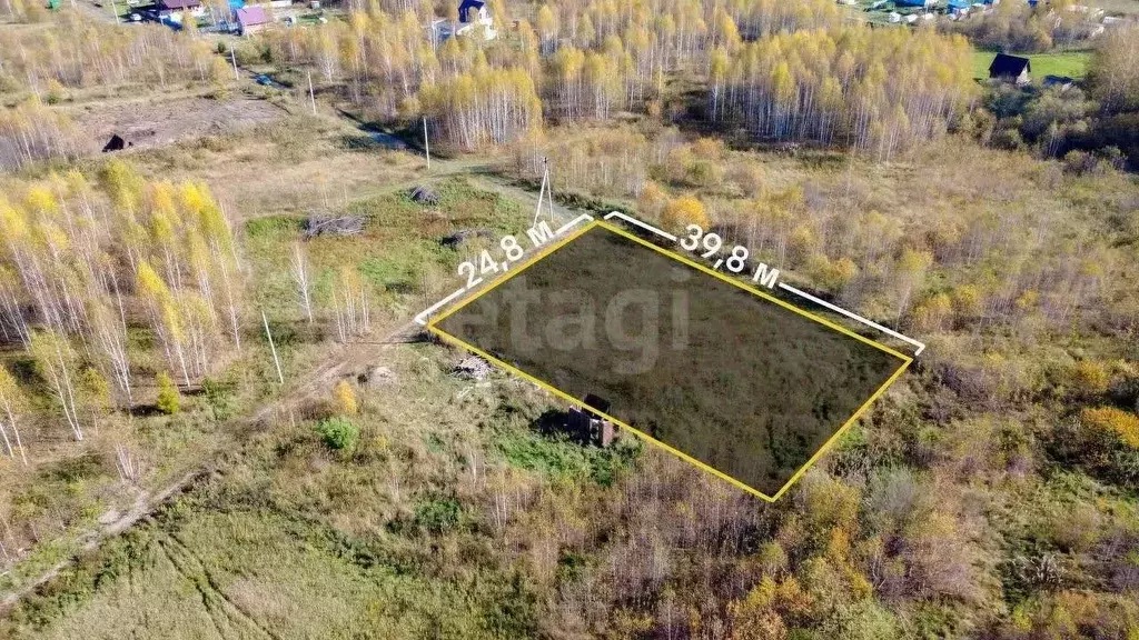 Участок в Томская область, Томский район, д. Лязгино Центральная ул. ... - Фото 1