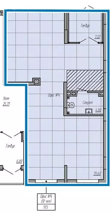 Торговая площадь (92 м) - Фото 2