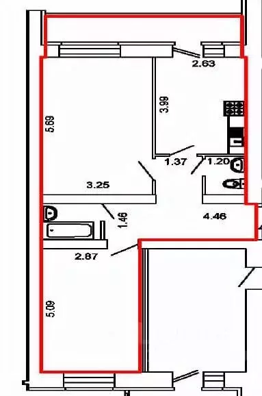 2-к кв. Саратовская область, Саратов проезд 4-й имени Н.Г. ... - Фото 2