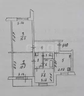 Продаётся 3-к квартира, 60.2 м - Фото 1