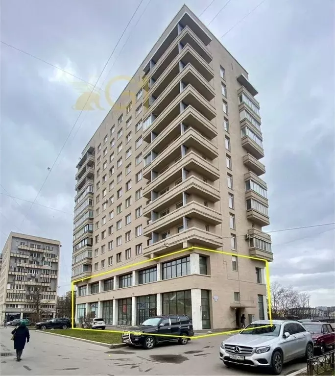 Помещение свободного назначения в Санкт-Петербург Большеохтинский ... - Фото 1