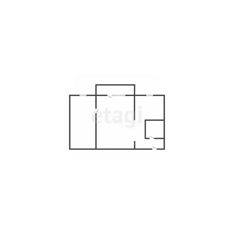 2-к кв. Курская область, Курск ул. Радищева, 55 (44.0 м) - Фото 1