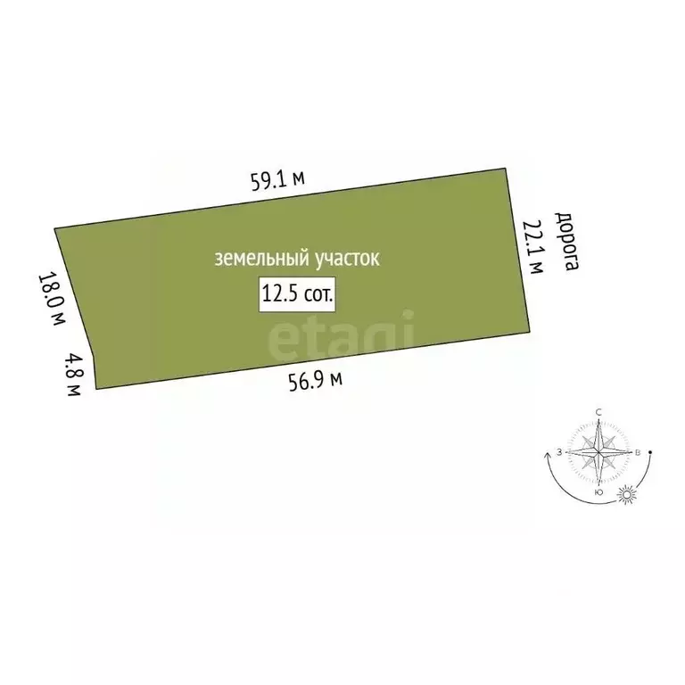 Участок в Московская область, Серпухов городской округ, д. Подмоклово  ... - Фото 2