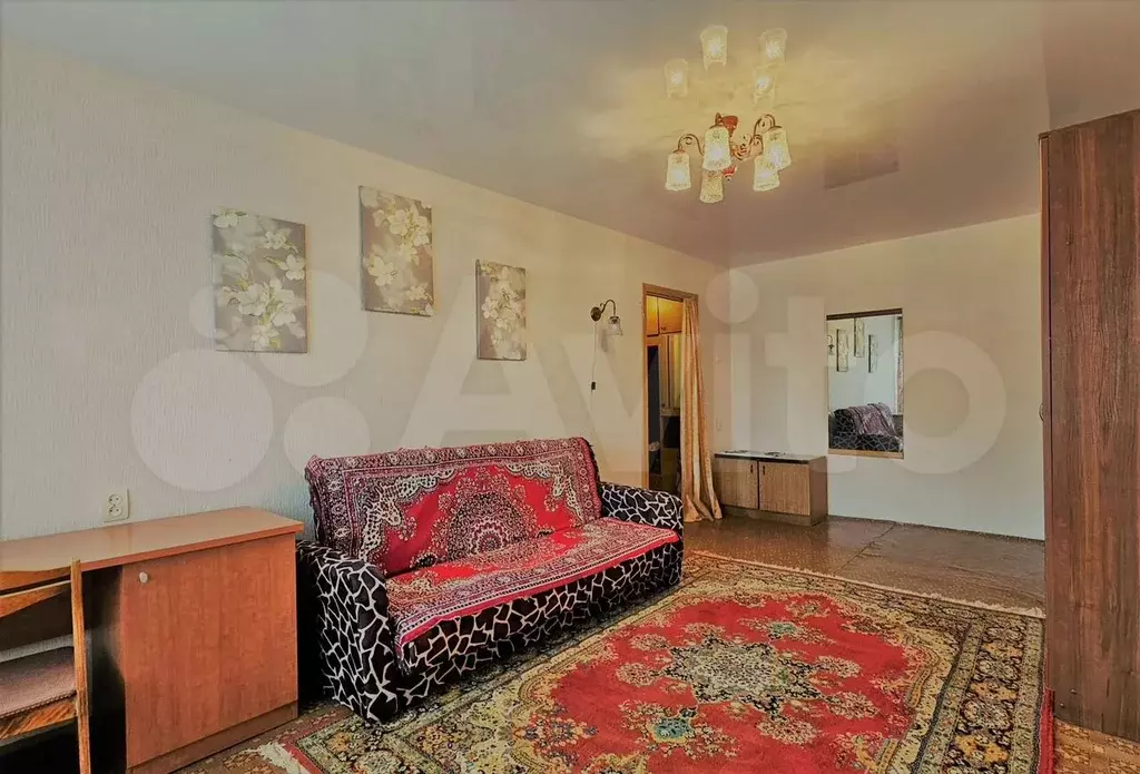 1-к. квартира, 39 м, 1/5 эт. - Фото 1