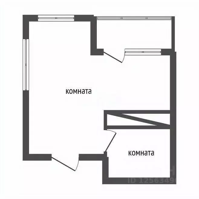 Студия Воронежская область, Воронеж просп. Труда, 139Бк2 (23.9 м) - Фото 1
