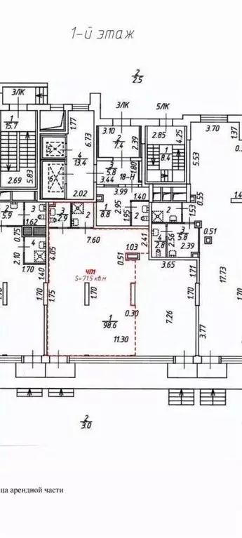 Помещение свободного назначения в Санкт-Петербург Комендантский ... - Фото 2