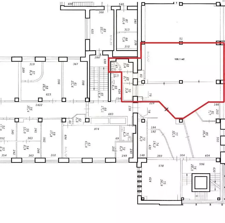 Офис в Новосибирская область, Новосибирск Советская ул., 52к1 (126 м) - Фото 0