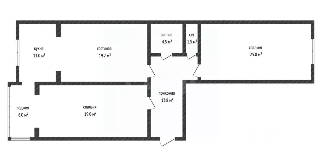 2-к кв. Дагестан, Каспийск просп. Акулиничева, 45к1 (100.0 м) - Фото 2