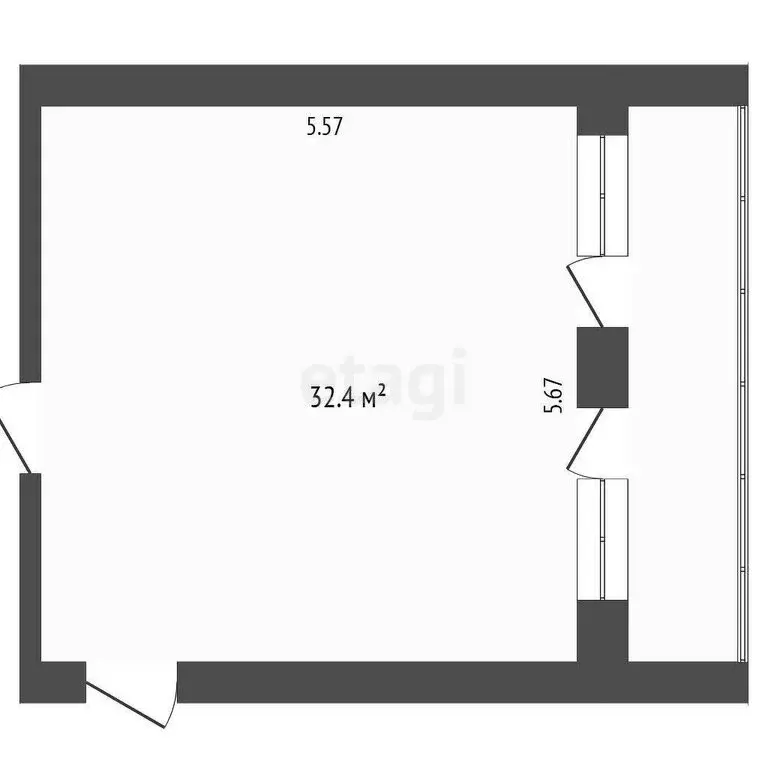 Офис (15.2 м) - Фото 1