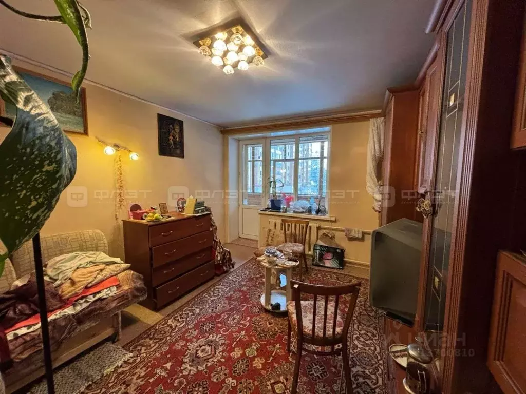Комната Татарстан, Казань ул. Хусаина Мавлютова, 46 (19.0 м) - Фото 1