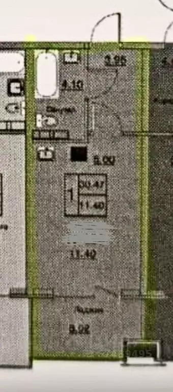 Студия Краснодарский край, Анапа ул. Ленина, 202к2 (30.1 м) - Фото 2