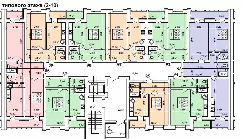 1-к кв. Саратовская область, Энгельс Дом у озера жилой комплекс (38.4 ... - Фото 2