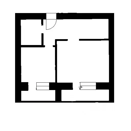 1-к кв. Самарская область, Самара Демократическая ул., 30 (48.5 м) - Фото 2