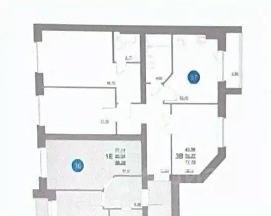 3-к кв. Тульская область, Тула ул. Героя России Зиничева, 3 (77.7 м) - Фото 2