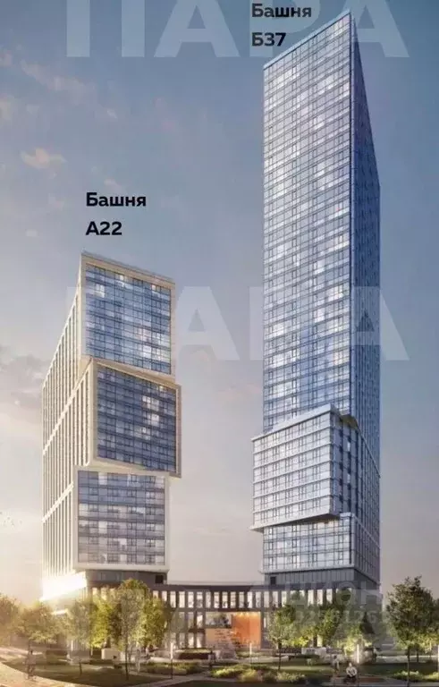 1-к кв. Самарская область, Самара Жилые башни Баланс Тауэрс жилой ... - Фото 2