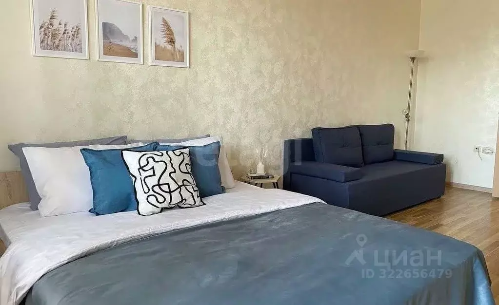 1-к кв. Татарстан, Казань ул. Адоратского, 3б (45.0 м) - Фото 1