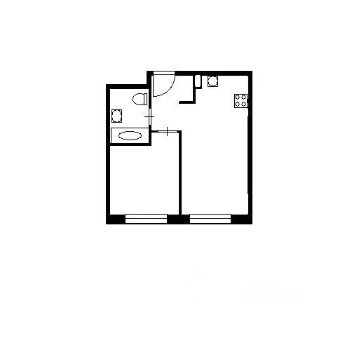 1-к кв. Московская область, Одинцово ул. Рябиновая, 7 (40.2 м) - Фото 1