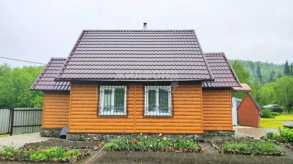 Дом в Кемеровская область, Таштагольский район, Шерегешское городское ... - Фото 0