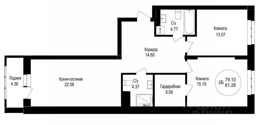 3-к кв. Тюменская область, Тюмень ул. Евгения Войнова, 7 (83.8 м) - Фото 0