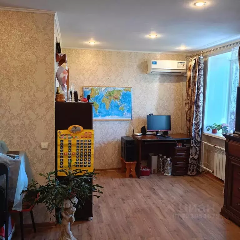 1-к кв. Ульяновская область, Ульяновск ул. Рябикова, 26 (35.0 м) - Фото 0