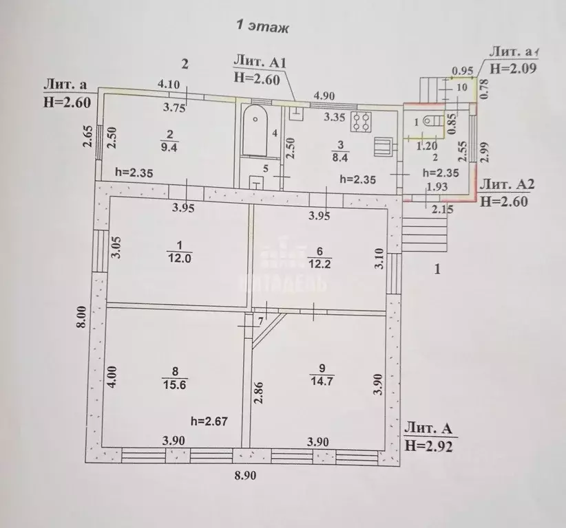 Дом в Воронежская область, Воронеж ул. Саврасова, 21 (71 м) - Фото 1
