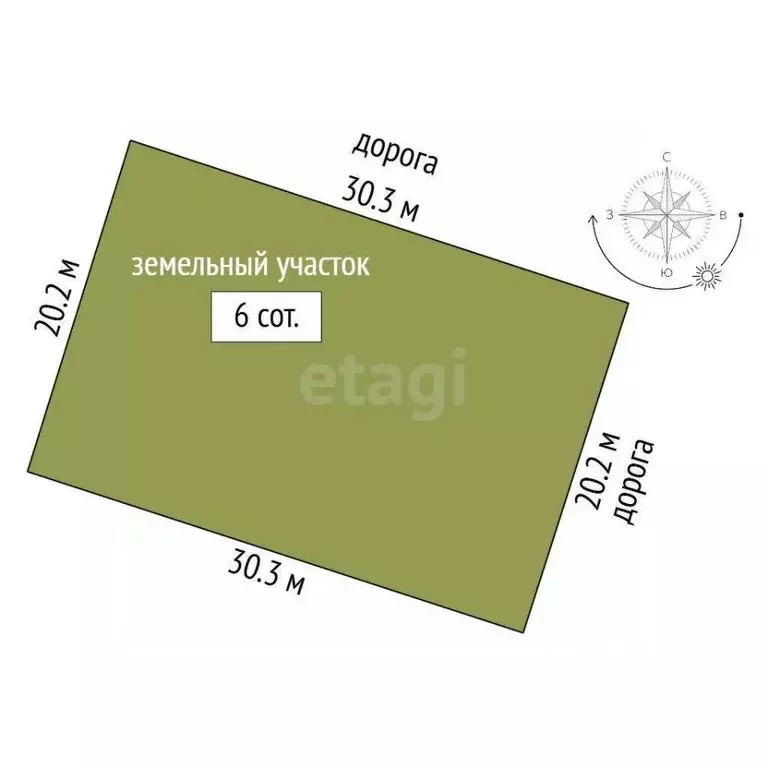 Участок в Севастополь Мираж садовое товарищество, Б сектор, 49 (6.0 ... - Фото 2