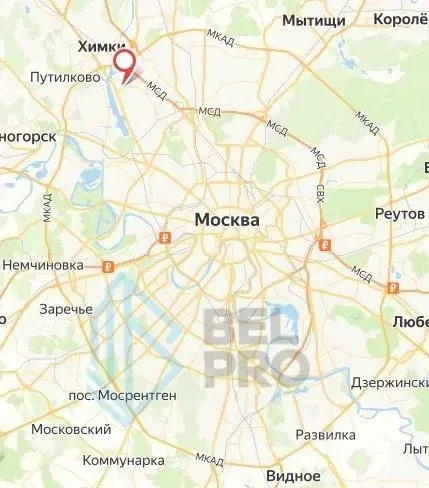 Торговая площадь в Москва Смольная ул., 57К1 (70 м) - Фото 1