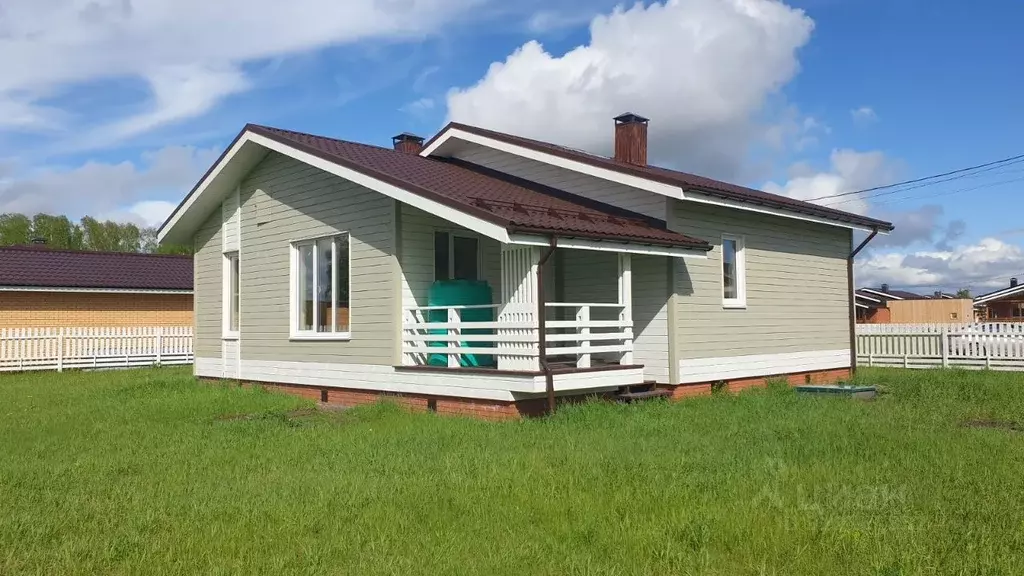 Дом в Омская область, Омский район, с. Красноярка  (96 м) - Фото 1