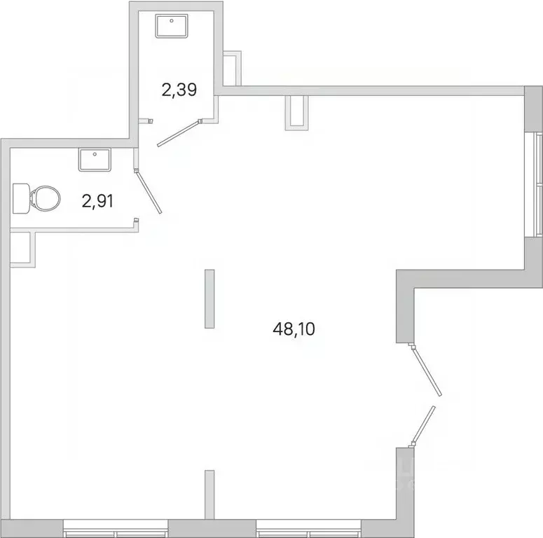 Помещение свободного назначения в Санкт-Петербург пос. Шушары, ул. ... - Фото 1