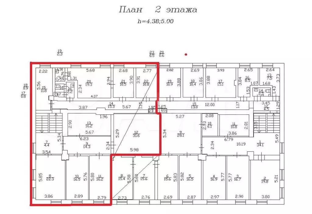 Помещение своб назначения 282 м2 - Фото 0