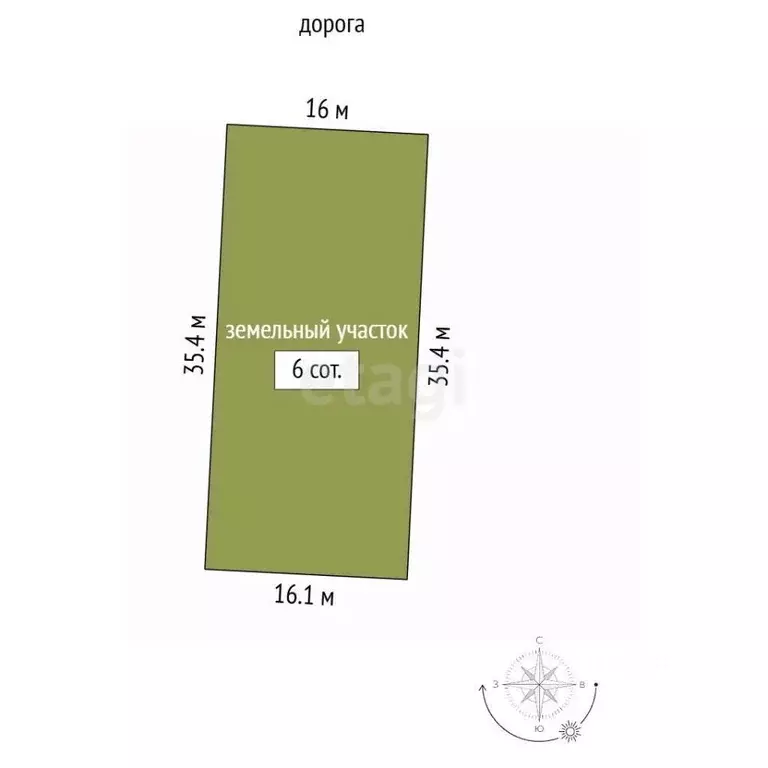 Участок в Крым, Ленинский район, Семисотское с/пос, с. Каменское ул. ... - Фото 2