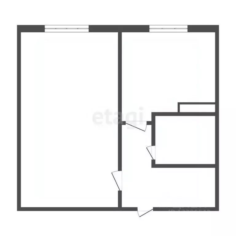 1-к кв. Кемеровская область, Кемерово Инициативная ул., 36 (31.6 м) - Фото 1