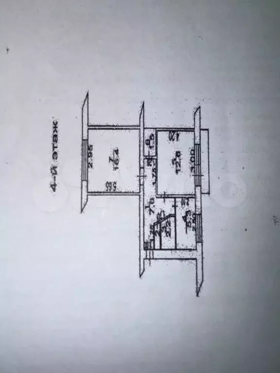 2-к. квартира, 47,5 м, 4/5 эт. - Фото 0