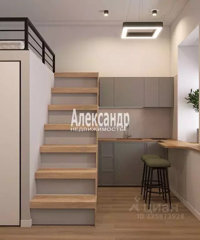 Студия Санкт-Петербург наб. Реки Фонтанки, 56 (22.0 м) - Фото 1