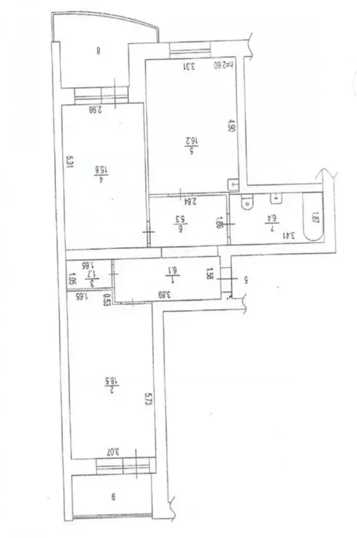 2-к кв. Алтайский край, Барнаул тракт Павловский, 293 (70.0 м) - Фото 2
